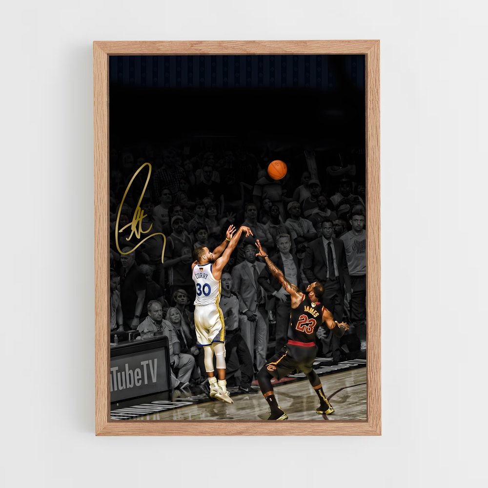 Poster Précision Divine – affiche Basketball (vue 4)